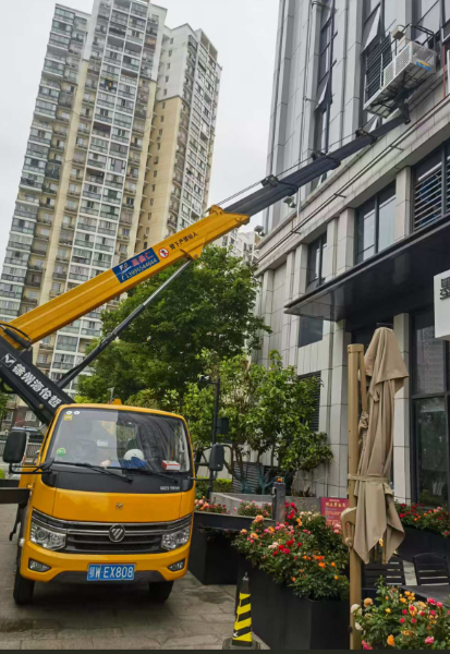 汉口24米登高车出租，江汉区云梯车租赁