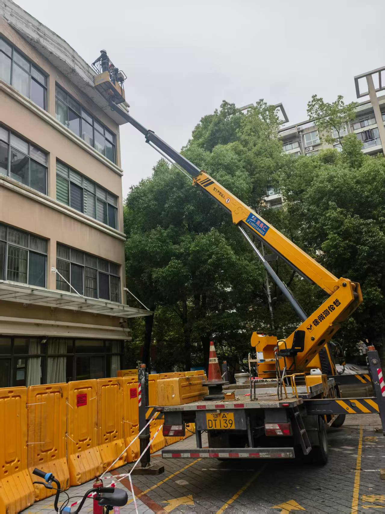 咸宁18米高空作业车出租，孝感云梯车租赁